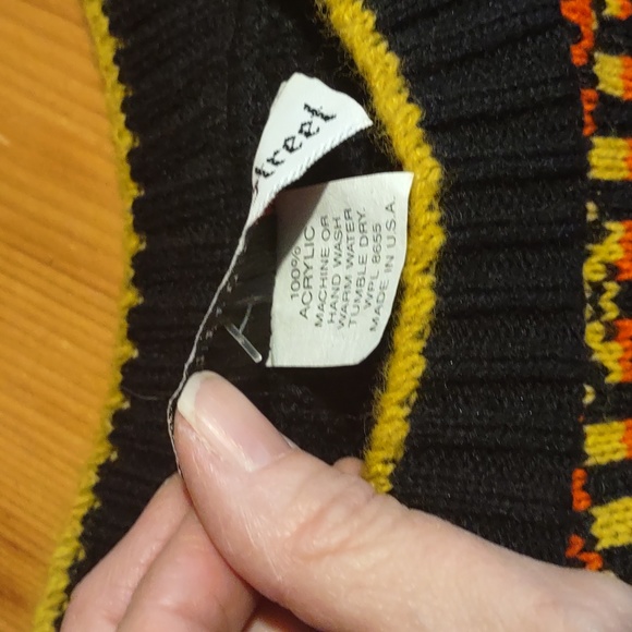 Vintage nwt threadneedle street  made in USA acrylic sweater sz m - Picture 5 of 6